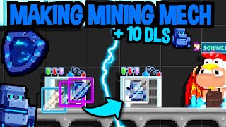 MAKING MINING MECH IN GROWTOPIA [upl. by Nnaaihtnyc]