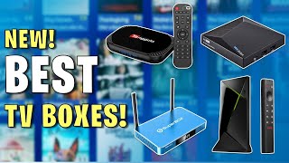 BEST TV MEDIA BOXES  2024 [upl. by Gnot]