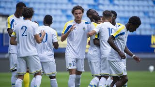 Les deux buts sochaliens face à Louhans Cuiseaux [upl. by Ayrotal]