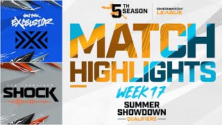 NYXLOverwatch vs sanfranciscoshock  Summer Showdown Qualifiers Highlights  Week 17 Day 1 [upl. by Arotak730]