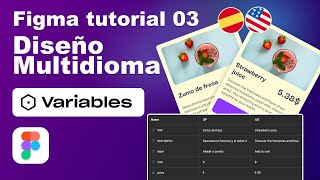 Componente de Figma en varios idiomas  Figma tips 03 [upl. by Nevetse265]