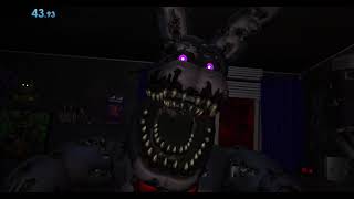 Nightmare Bonnie Death  TGA Speedrun 4393 [upl. by Akiemat10]