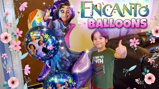 We Got ENCANTO Balloons Inflating Review Balloon Shopping 2022 [upl. by Gable676]