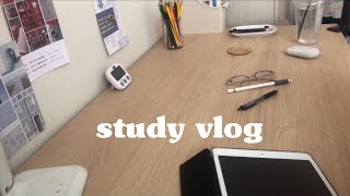 primeros días del nuevo semestre  study vlog [upl. by Orv183]