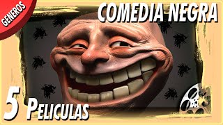 TOP 5 Peliculas de COMEDIA NEGRA  HUMOR NEGRO [upl. by Anileve]