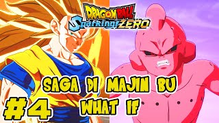 Dragon ball Z FINITO  SAGA DI MAJIN BU WHAT IF 4 DRAGON BALL SPARKING ZERO [upl. by Rikki]