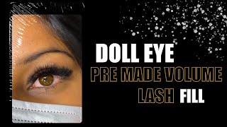 Lash Extension Tutorial  Step by Step Doll Eye Mapping [upl. by Nnaillij]