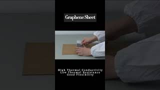 High Thermal Conductivity Graphene Thermal Nanosheet graphenesheet graphenetim [upl. by Aivatnuahs]