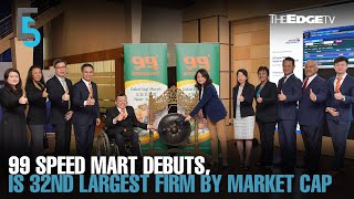 EVENING 5 99 Speed Mart the 32nd largest firm by market cap at debut [upl. by Siaht]