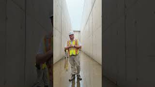 Lets go inside a 30ft chlorine contact tank wastewatertreatment pittsburgh tank [upl. by Norvun]