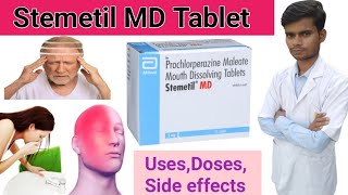 Stemetil MD Tablet Uses in Hindi।Stemtil 5mg tablet in hindi। चक्कर आनाउल्टी की दवा।Ulti ki dva [upl. by Nuhsed]