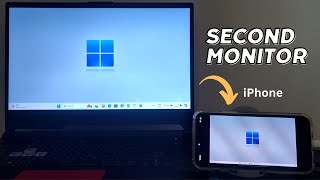 Use iPhone as a Second Monitor for PC via USB [upl. by Robinson]