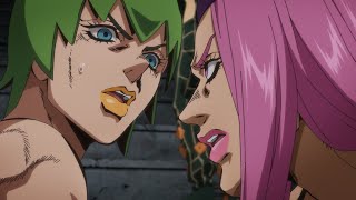 Anasui simping for Jolyne while FF judges him for almost 6 minutes [upl. by Amerigo482]