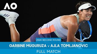 Garbine Muguruza v Ajla Tomljanović Full Match  Australian Open 2020 Second Round [upl. by Cyril]