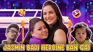 Jasmin Badi Heroine Ban Gai 🤩💃🏻  Bharti Singh  Haarsh Limbachiyaa  Golla [upl. by Nnyletak660]