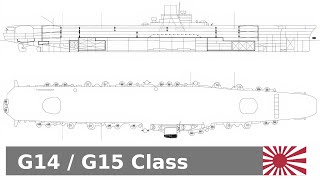 IJN G14  G15 carriers  Guide 393 NB [upl. by Ahsayn]