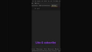 Sets in python shortsfeed shortvideo subscribe shorts [upl. by Leoy]