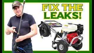 Easily Fix Common Pressure Washer Leaks [upl. by Page]