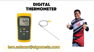 Digital Thermometer  Fluke 54 II B  Calibration  Tagalog Tutorial [upl. by Lambard]