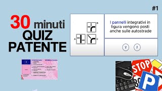 Quiz intenso per la patente 30 min [upl. by Torruella]