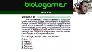 ENEM 2024  PROVA VERDE  Questão 96 [upl. by Nataline]