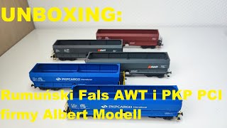 UNBOXING Rumuński Fals AWT i PKP PCI firmy Albert Modell [upl. by Rance35]