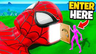 Hiding INSIDE Superheros to WIN Hide amp Seek Fortnite [upl. by Harrison]