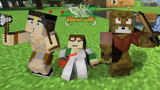 NUEVA SERIE PRIMAL LAND Y LA TRIBU CHAKACHAKA nueva serie con dinosaurios en Minecraft [upl. by Hachmin177]