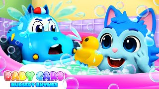 The Bath Song 🛁✨  Super Simple Songs  Nursery Rhymes by Little Zoo Kids Song [upl. by Spancake]