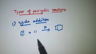 Types of Pericyclic Reactions  Introduction [upl. by Florida]