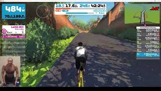 Zwift  Hill Climb Racing  Leith Hill 1232023 [upl. by Arras]