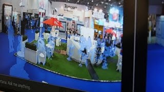 Panasonic’s People Masking Technology – IFSEC 2016 [upl. by Nagirrek]