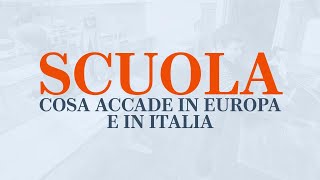 Coronavirus scuole e uscite dei bambini cosa succede in Europa e in Italia [upl. by Hennahane]