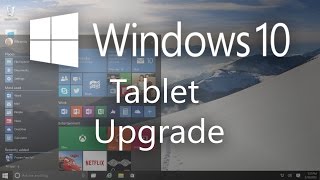 How To Install WIndows 10 On A Tablet [upl. by Joon]