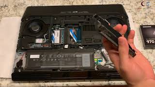 Alienware Area 51M Disassembly RAMSSD Upgrade [upl. by Janina648]