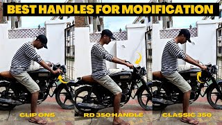 Best Handle Bars For Modified Scrambler [upl. by Sifan]