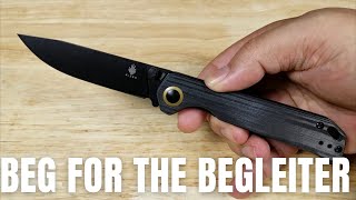 BEST BUDGET CARBON FIRBER EDC KNIFE KIZER BEGLEITER 2 AMAZON REVIEW [upl. by Lareena]