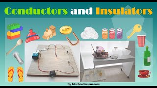 Conductors and Insulators  Examples of Conductors and Insulators [upl. by Ibbie]