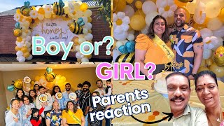 Gender Reveal Party  fun Games  My Parents reaction  Secret keeper reaction NZ Vlogs [upl. by Montague]