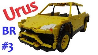 LEGO Technic Lamborghini Urus Build Report 3 [upl. by Anayra635]