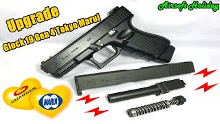 เปลี่ยนสไลด์แต่งเหล็ก Steel Slide ให้ Tokyo Marui Glock 19 Gen 4 งานนี้รับรอง สวย ทน ไปอีกนาน [upl. by Ras]