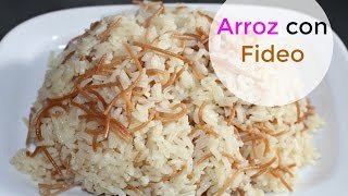 Arroz con fideos receta Dominicana  Cocinando con Ros Emely [upl. by Arlyne798]