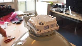 Ceragon IP20E backhaul assembly video [upl. by Adnorhs]