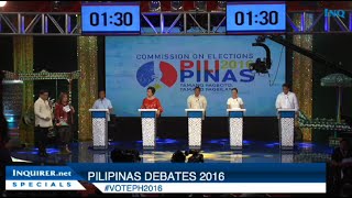 FULL VIDEO Pilipinas Debates 2016 in Cagayan De Oro [upl. by Ahterahs933]