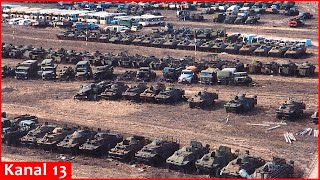 quotRusty empty hullsquot OSINT calculate how much Russian armored vehicles has left in warehouses [upl. by Astrid568]