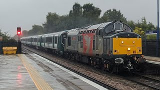 Class 37s galore at Swinton 300924 Incl 37254 37116 amp 37884 [upl. by Clo]