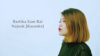 Bimbaakash  Najeek Karaoke [upl. by Rycca]