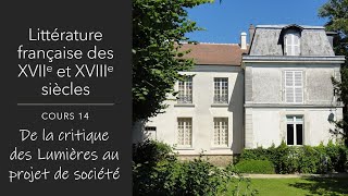 Littérature française des XVIIe et XVIIIe siècles cours 14 [upl. by Arocat510]