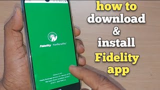 how to download and install Fidelity app on android  Fidelity app installation in usa [upl. by Louisette]