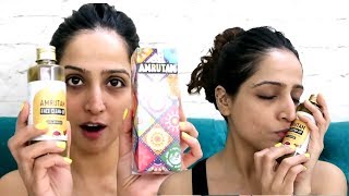 Amrutam Face Clean Up Is Your At Home Facial  WatdBlush [upl. by Cormack]